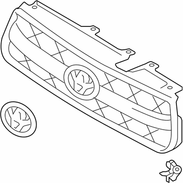 Toyota 53101-42140 Grille Assembly