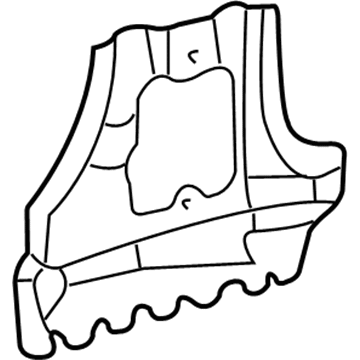 Toyota 61346-08010 Inner Pillar