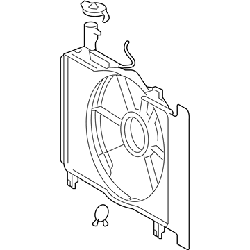 Toyota 16711-21110 Shroud