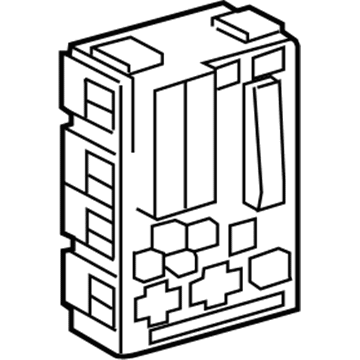 Toyota 82730-42711 Block Assembly, Instrument