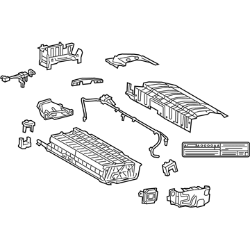 2020 Toyota Avalon Car Batteries - G9510-33110