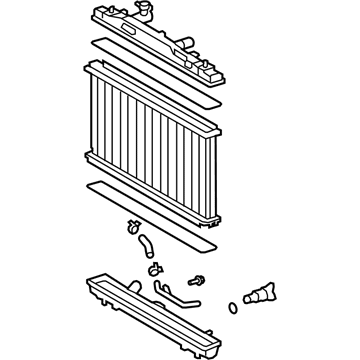 Toyota 16400-AD020 Radiator Assembly