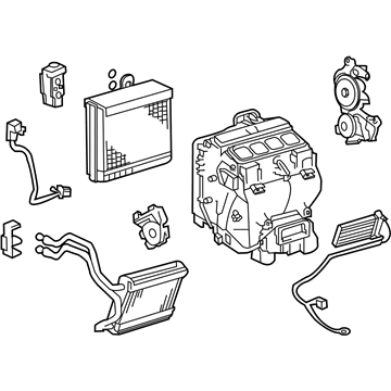 Toyota 87050-33613 A/C & Heater Assembly
