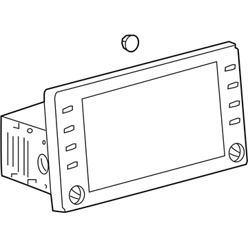 Toyota 86140-12530 Display Unit