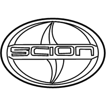 Scion 75441-52070 Emblem