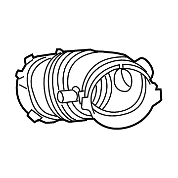 Toyota 17881-F0070 Air Inlet Hose