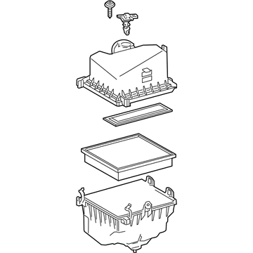Toyota Avalon Air Filter Box - 17700-F0011