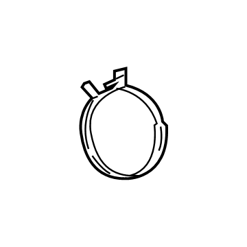 Toyota 90466-71001 Air Inlet Hose Clamp