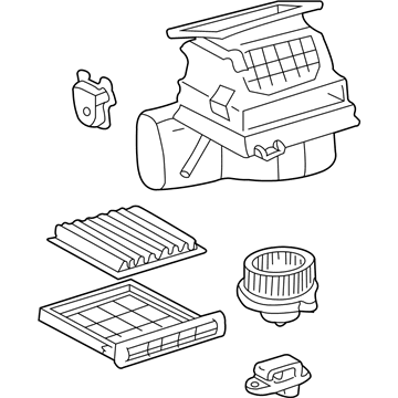 Toyota 87130-42100 Blower Assembly