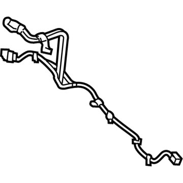 Toyota 89516-60300 Wire, Skid Control Sensor