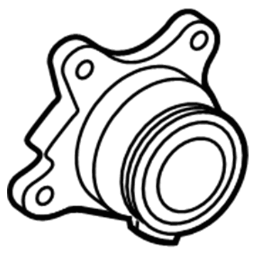 Toyota 42460-60010 Hub & Bearing