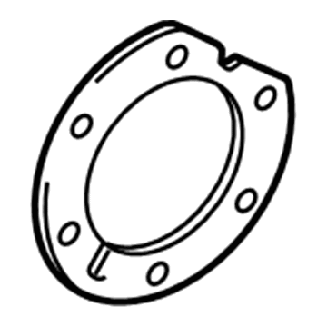 Toyota 42443-60010 Gasket, Brake Drum Oil Deflector, LH