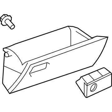 Toyota 55550-0R011-B1 Door Assembly, Glove Compartment