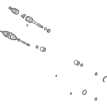 Toyota 43410-48050 Axle Assembly