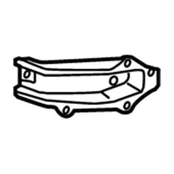 Toyota 55137-02061 Brace, Dash To Frame