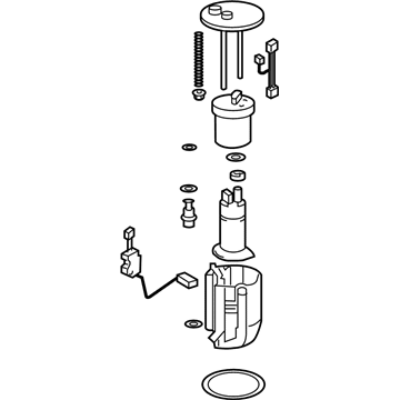 2014 Toyota Venza Fuel Pump - 77020-0T010