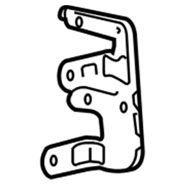 Toyota 86212-35060 Radio Mount Bracket, Driver Side