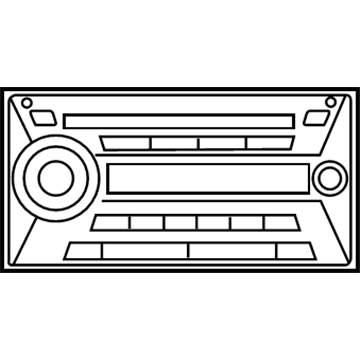 Toyota 86120-35381 Receiver Assembly, Radio