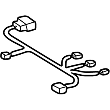 Toyota 88605-6A011 Harness Sub-Assy, Wiring Air Conditioner
