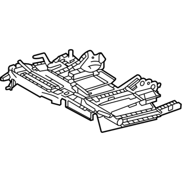 Toyota 71015-0E200 Frame Sub-Assembly, Rr S