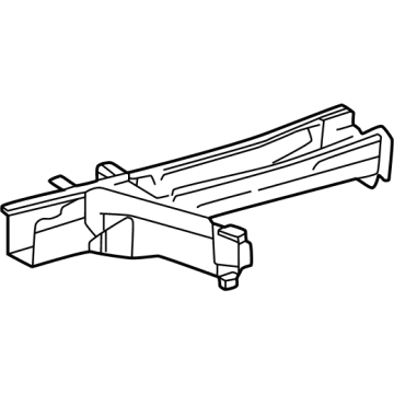 Toyota 57420-0E021 Sidemember Extension, Driver Side