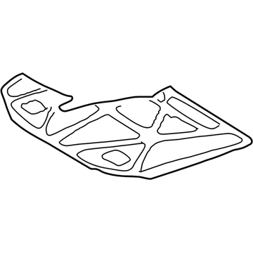 Toyota 53341-AA010 Insulator, Hood