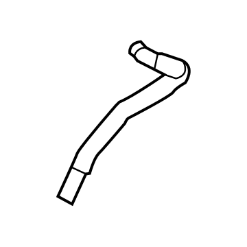 Toyota 16267-0P050 Hose, Water By-Pass