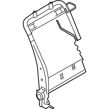 Toyota SU003-04355 Seat Back Frame