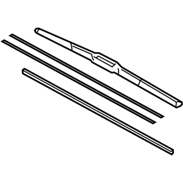 Toyota 85212-53081 Wiper Blade