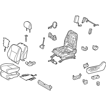 Toyota 71200-0E140-B2 Seat Assembly