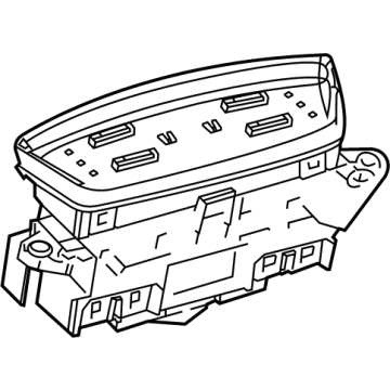 Toyota Venza Seat Heater Switch - 84752-48130