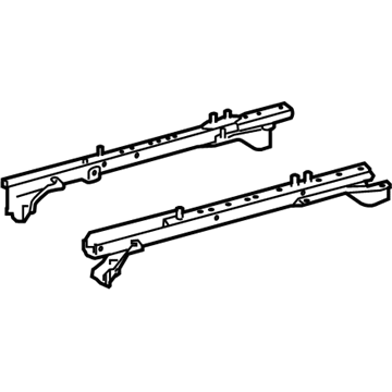 Toyota 72170-0E051 Track Assembly, Rear Seat