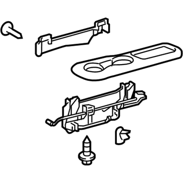 Toyota 78060-0E010-A3 Table Assembly, Fr Seat