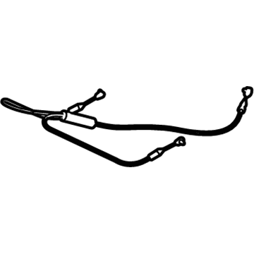 Toyota 72210-0E030 Cable Assembly, Seat Tra