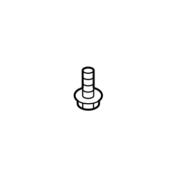 Toyota 90159-60477 Under Cover Screw