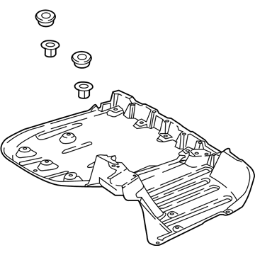 Toyota 58415-06130 Board, Rear Floor, NO.