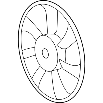 Toyota Prius AWD-e Cooling Fan Assembly - 16361-37090