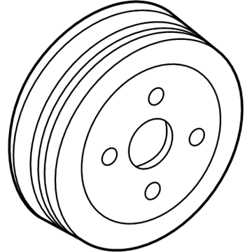 Toyota 42431-52070 Rear Brake Drum Sub-Assembly