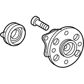 Toyota 42450-0D112 Hub Assembly