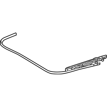 2016 Toyota Prius C Sunroof Cable - 63224-52081