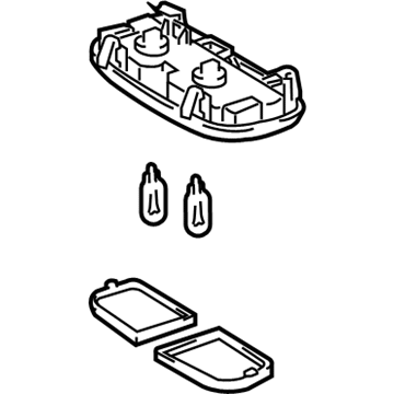 Toyota 81260-52030-E0 Map Lamp