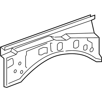 Toyota 53706-04030 Upper Rail