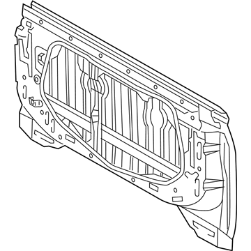 Toyota 64101-0C030 Panel Sub-Assembly, Back