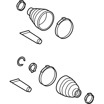 Toyota 04429-0T010 Boot Kit