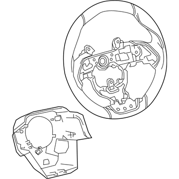 Toyota 45100-47230-C0 Wheel Assembly, Steering