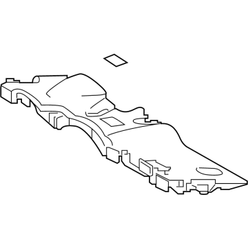 Toyota 16681-F0020 Sight Shield