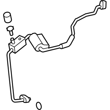 Toyota 88716-0C270 Pipe, Cooler Refrigerant Liquid, A