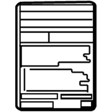 Toyota 11298-31830 Label, Emission Control Information