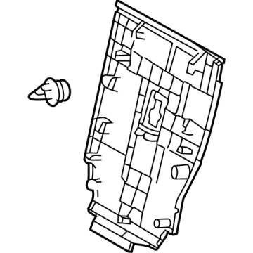 Toyota 71702-0E010 Seat Back Panel