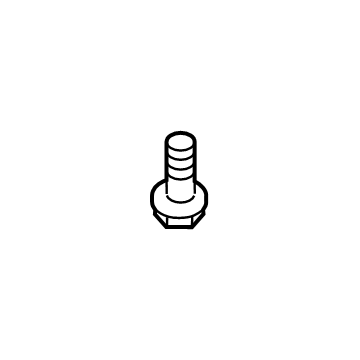 Toyota 75392-0R010 Hole Cover Fastener